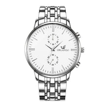 Load image into Gallery viewer, Men's Wrist Watches Mens Watches Top Brand Luxury Orlando Clock Stainless Steel Men's Watch Men erkek kol saati reloj hombre